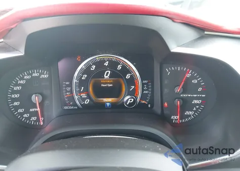 2014 Chevrolet Corvette Stingray из США, поврежденный, VIN 1G1YF2D72E5102701